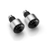 Válcové koncovky/závaží řídítek RIZOMA MA506U 13–18mm dvoubarevné modré (sada 2ks)